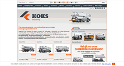 Desktop Screenshot of koksspecialproducts.com